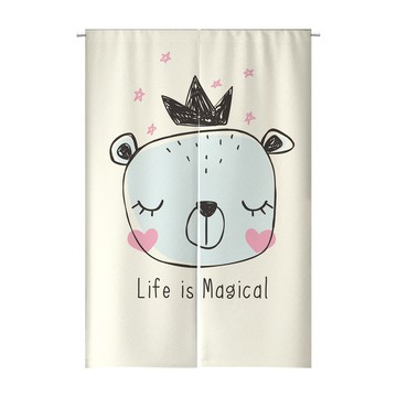 【客製化門簾】【贈桿發票】開運門簾 門簾風水簾 風水門簾 廚房遮擋簾 門簾一片式 遮鏡子布簾 門簾擋煞 大布簾