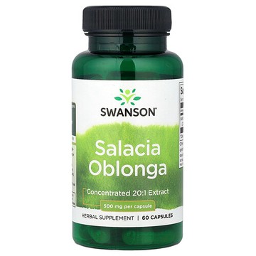Swanson Vitamins, 長圓果五層龍，500 毫克，60 粒膠囊