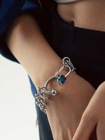 Winter Ocean Charm Bracelet_B01 (Silver)