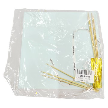 DIY棒棒糖捧花束材料包 情人節/生日禮物  冰藍 + 淺藍  3包