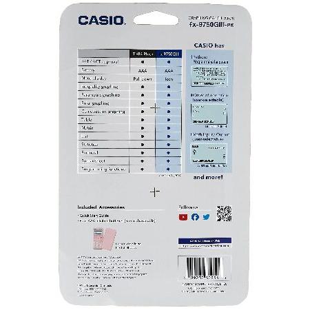 Casio fx-9750GIII Pink Graphing Calculator