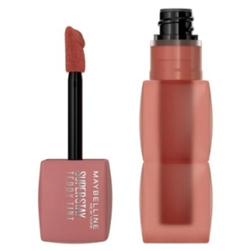 MAYBELLINE 媚比琳 泰迪絨霧液態唇泥  100 絨絨伯爵奶  1個
