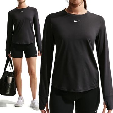 Nike One Classic Df Ls Top 女款 黑色 吸濕 排汗 運動 訓練 長袖 FN2802-013