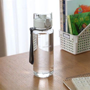 【真心良品】KEYWAY聯府喔彈蓋隨身水壺(900ml)-1入