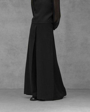 MUKK DESIGN 箱褶落地西裝褲