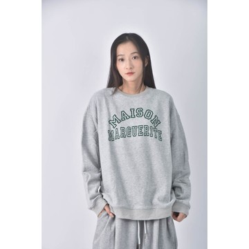(2XL) maison margiela棉質純棉灰色長袖上衣二手衣
