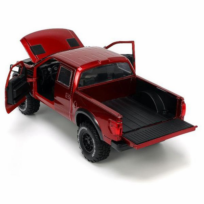 ミニカー 1/24 アメ車 ピックアップトラック フォード ダイキャストカー jadatoys JUST TRUCKS w/RACK u0026 WHEELS  2011 FORD F-150 SVT RAPTOR 旧車 車 | LINEショッピング