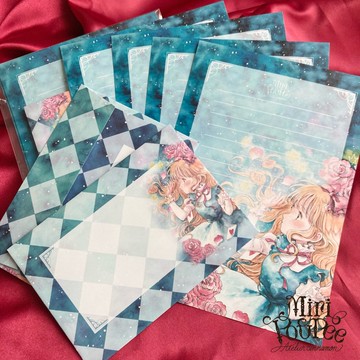 信套装  EAT ME 愛麗絲夢遊仙境