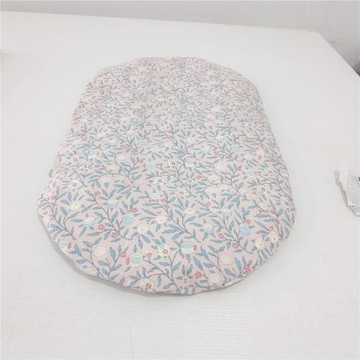 橢圓角醫院產房月子中心嬰兒車專用手工棉花小褥子嬰兒床墊被棉墊