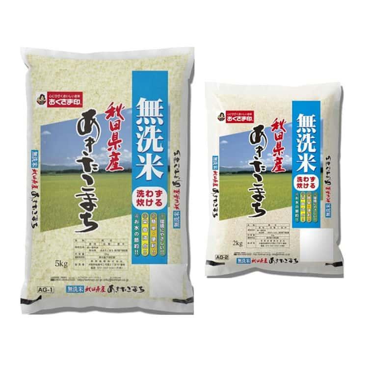 無洗米 秋田県産 あきたこまち 計7kg (5kg 2kg) ※離島は配送不可