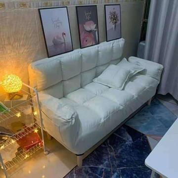 沙發 懶人沙發 北歐沙發 沙發床 小戶型沙發  雙人沙發 三人沙發 雙人加大沙發 加厚 加長 可折疊 棉麻 椅腳可拆可裝