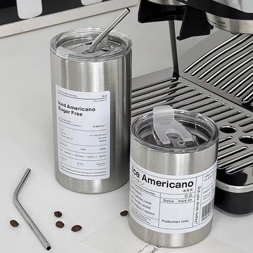 臺灣出貨🔥【保冷】冰霸杯304不鏽鋼大容量水杯保冰杯製冷保冷杯車載咖啡杯