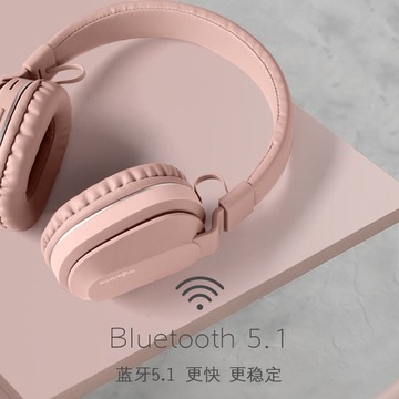 1678ARCY頭戴式耳機無線降噪新款女生款游戲耳機有線耳麥電腦通用【Snowbelle優選】