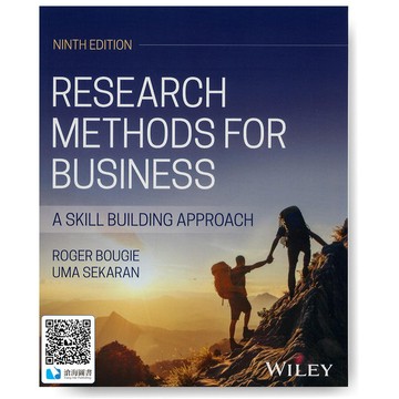 <麗文校園購>Research Methods for Business【內含Access Code,經刮除不受退】 9/E Bougie/Sekaran 9781394319008