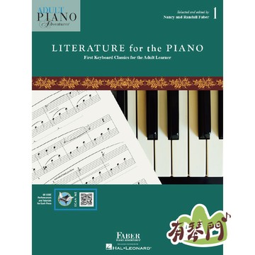 【成人適用】《Adult Piano Adventures Literature for Piano》文學曲集