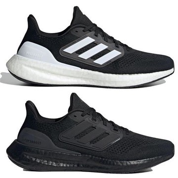 Adidas 男鞋 女鞋 慢跑鞋 寬楦 Pureboost 23 黑白/全黑【運動世界】IF4839/IF4840