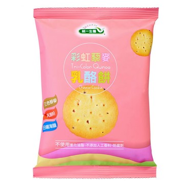 統一生機彩虹藜麥乳酪餅65G
