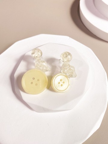 恐龍踩碌碌耳環