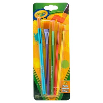 Crayola 刷具5個裝  1組  0.4 x 3.4 x 9cm