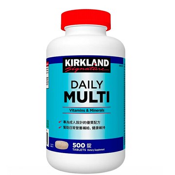 [COSCO代購6] C117574 科克蘭 成人綜合維生素錠 500錠