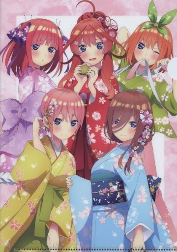 集合新插畫櫻和裝ver.A4文件夾五等分的新娘?