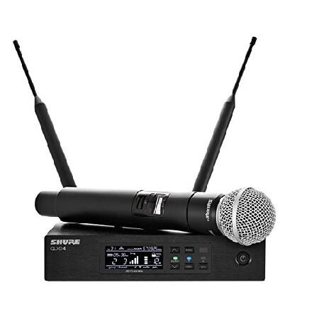 Shure QLXD24 SM58 Handheld Wireless System with SM58 Vocal Microphone, H50 by Shure 並行輸入品