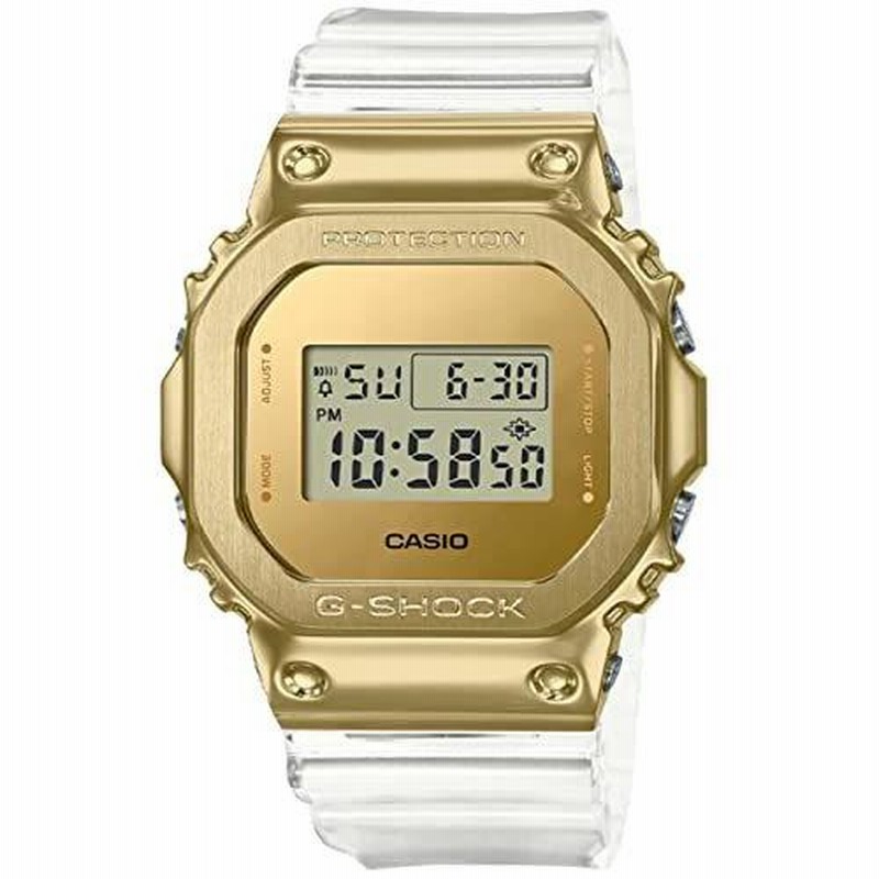 G shock 2025 clear gold