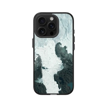 iPhone 16 Pro Clear (相機按鈕) 酷墨灰 - NASA - 格陵蘭冰川