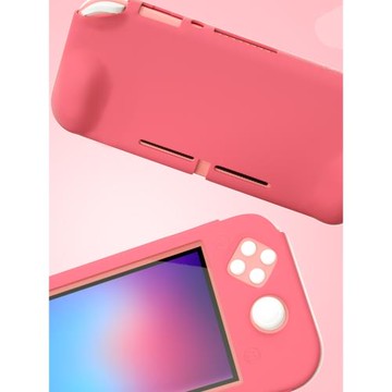 任天堂Switchlite硅膠保護套Switchlite柔軟保護套帶握把