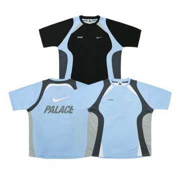 Palace x Nike Jersey 透氣短T 黑/天藍 P28NES00