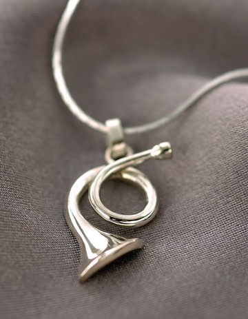 我只想吹好法國號 - 法國號項鍊 - 925純銀