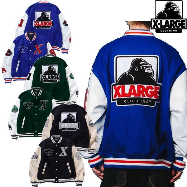 エクストララージ XLARGE OG LOGO VARSITY JACKET スタジャン オージー