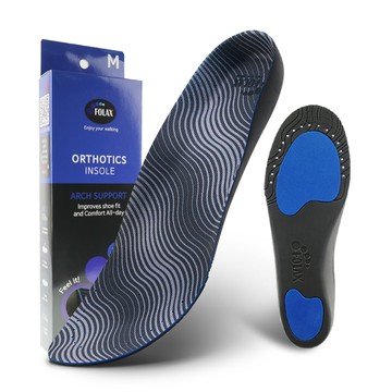Folax 新型足弓支撐鞋墊  灰色混合  M ( 260~275 mm )  1組