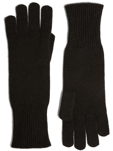 KHAITE - The Calda cashmere gloves - women - Cashmere - One Size - Black