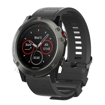 【免運】適用Garminfenix7X/5S plus快拆錶帶Fenix6硅膠替換批發