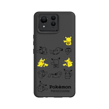 Zenfone 11 Ultra SolidSuit 黑 - 寶可夢 Pokemon - 皮卡丘動作大集合