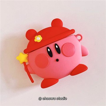 仙女星之卡比適用蘋果airpods1/2/3代無線藍牙耳機套pro防摔保