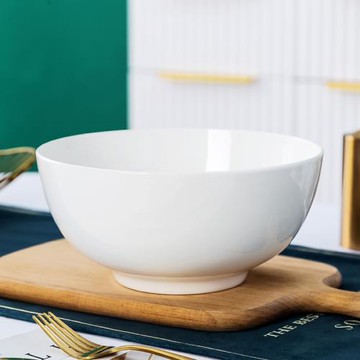 陶瓷大湯碗大號面碗湯盆拉面碗骨瓷吃面條碗家用湯碗泡面碗8英寸