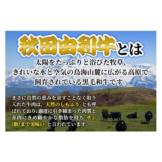 ふるさと納税 秋田県 由利本荘市 秋田由利牛 肩ロースすき焼き・しゃぶしゃぶ用 300g×4パック