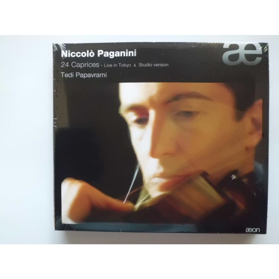 Paganini   24 Caprices   Live in Tokyo  Studio version   Tedi Papavrami CDs    CD