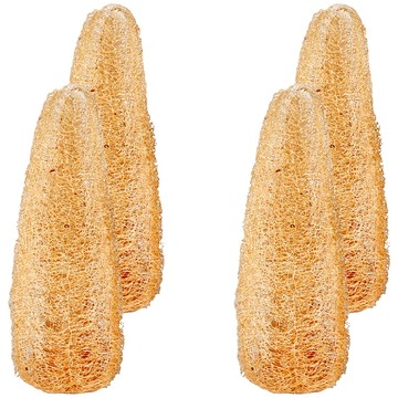 PEST7 絲瓜絡/菜瓜布 Set 4入  天然絲瓜絡，尺寸:30公分  1組