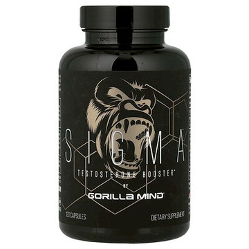 Gorilla Mind, Sigma™，睾丸甾酮助推器，120 粒膠囊