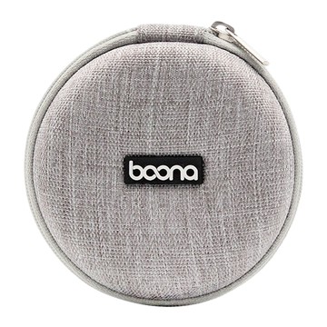 LOTUS 樂特斯 手機配件收納包 耳機 傳輸線 充電器 EVA+牛津布  灰色  1個