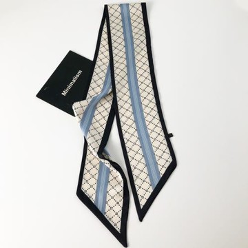 新！原創設計復古法式小絲巾領巾細長條百搭青年春秋夏發帶多功能