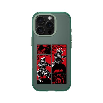 iPhone 16 Pro Clear 憂墨綠 - Assassin's Creed - Assassin's Creed® Shadows - Naoe and Yasuke manga