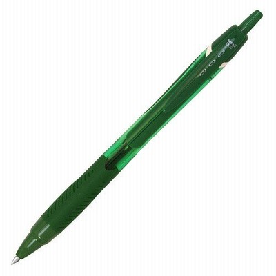 三菱鉛筆 ジェットストリーム カラーインク ノック式 油性ボールペン 0.5mm 緑インク SXN-150C-05