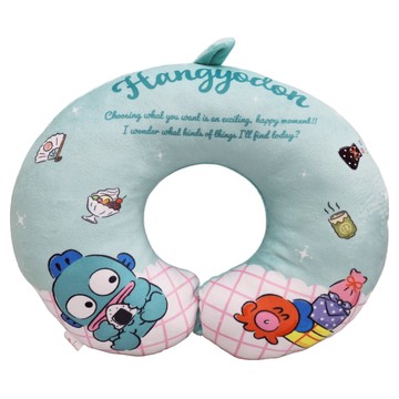Sanrio 三麗鷗 人魚漢頓頸枕 好友野餐趣  32 x 30cm  好友野餐趣 綠色