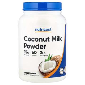 Nutricost, 椰奶粉，原味，32.4 盎司（907 克）