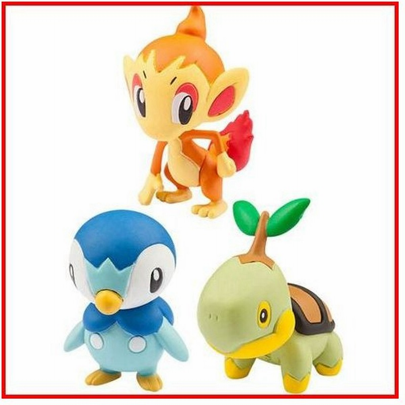 ポケットモンスター モンスターコレクションex 周年記念 旅立ちの3匹 Vol 4 シンオウ地方編 通販 Lineポイント最大0 5 Get Lineショッピング
