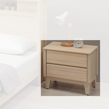 【顛覆設計】樂米實木洗白1.8尺床頭櫃